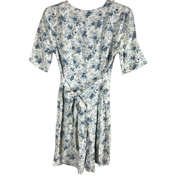 Vintage L.A. Gals Floral Button-Front Romper (Estimated XS–Small) - Picture 4 of 7